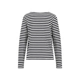 Fynch-Hatton - Ladies Jersey - Long Sleeve Stripe - Milk 122 - Wildvine Clothing, Spalding, Lincolnshire
