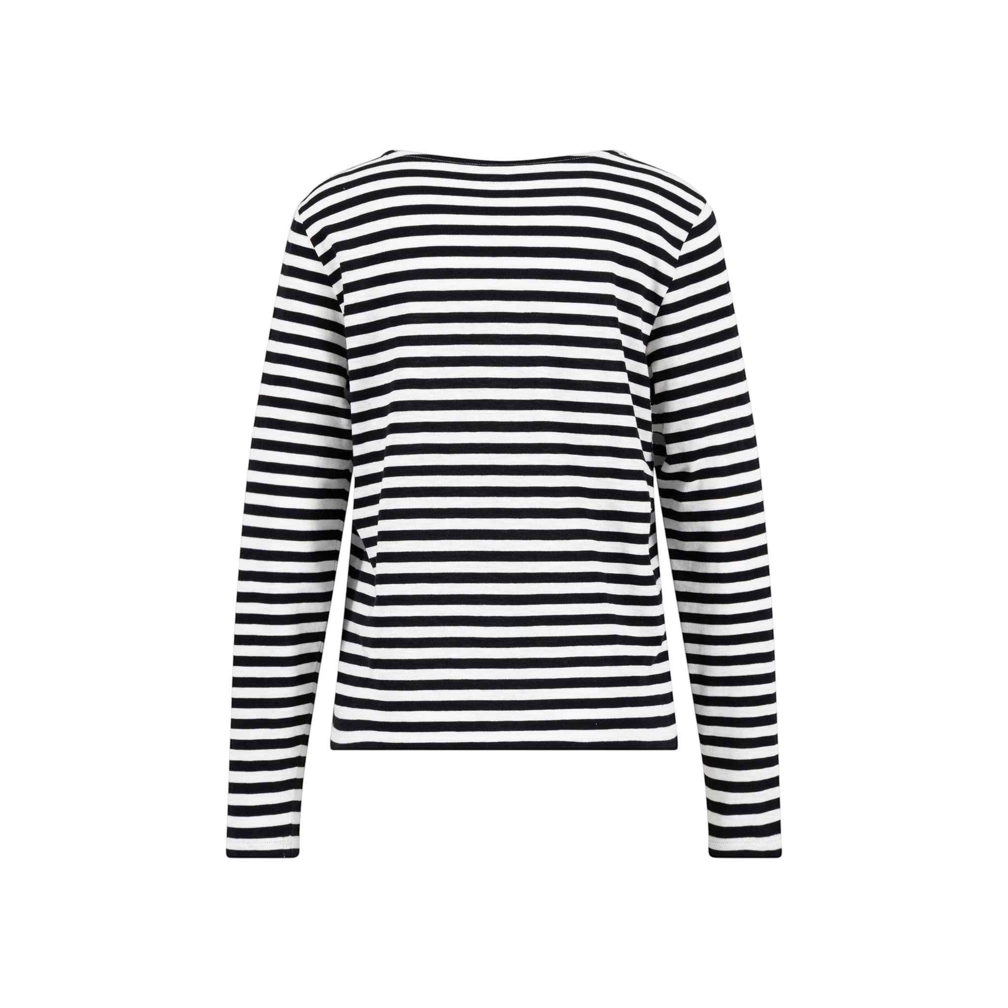 Fynch-Hatton - Ladies Jersey - Long Sleeve Stripe - Milk 122 - Wildvine Clothing, Spalding, Lincolnshire