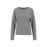 Fynch-Hatton - Ladies Jersey - Long Sleeve Stripe - Milk 122 - Wildvine Clothing, Spalding, Lincolnshire