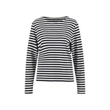 Fynch-Hatton - Ladies Jersey - Long Sleeve Stripe - Milk 122 - Wildvine Clothing, Spalding, Lincolnshire