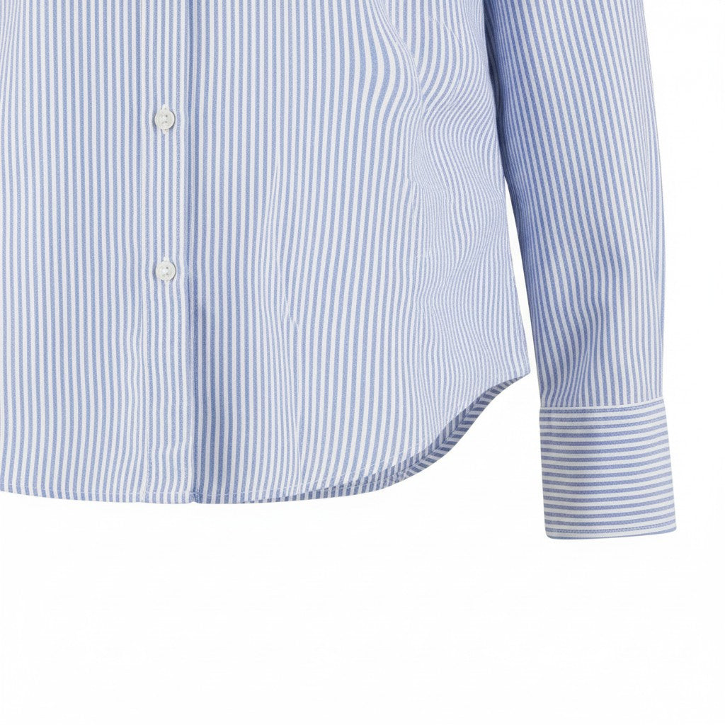 Fynch-Hatton - Ladies Blouse - CL Oxford Stripe - Azur Blue 642 - Wildvine Clothing, Spalding, Lincolnshire