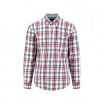 Fynch-Hatton - Mens - Shirt - Twill Check - Grape - 16086210 416 - Wildvine Clothing, Spalding, Lincolnshire
