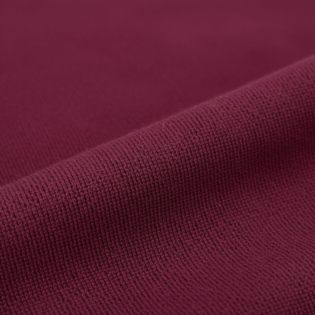 Fynch-Hatton - Mens Knitwear - Superfine Cotton Sweater - O'Neck - Grape - 1614210 416 - Wildvine Clothing, Spalding, Lincolnshire