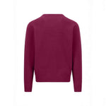 Fynch-Hatton - Mens Knitwear - Superfine Cotton Sweater - O'Neck - Grape - 1614210 416 - Wildvine Clothing, Spalding, Lincolnshire