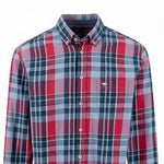 Fynch-Hatton - Mens Twill Super Soft Shirt - Grape - 16076160 416 - Wildvine Clothing, Spalding, Lincolnshire
