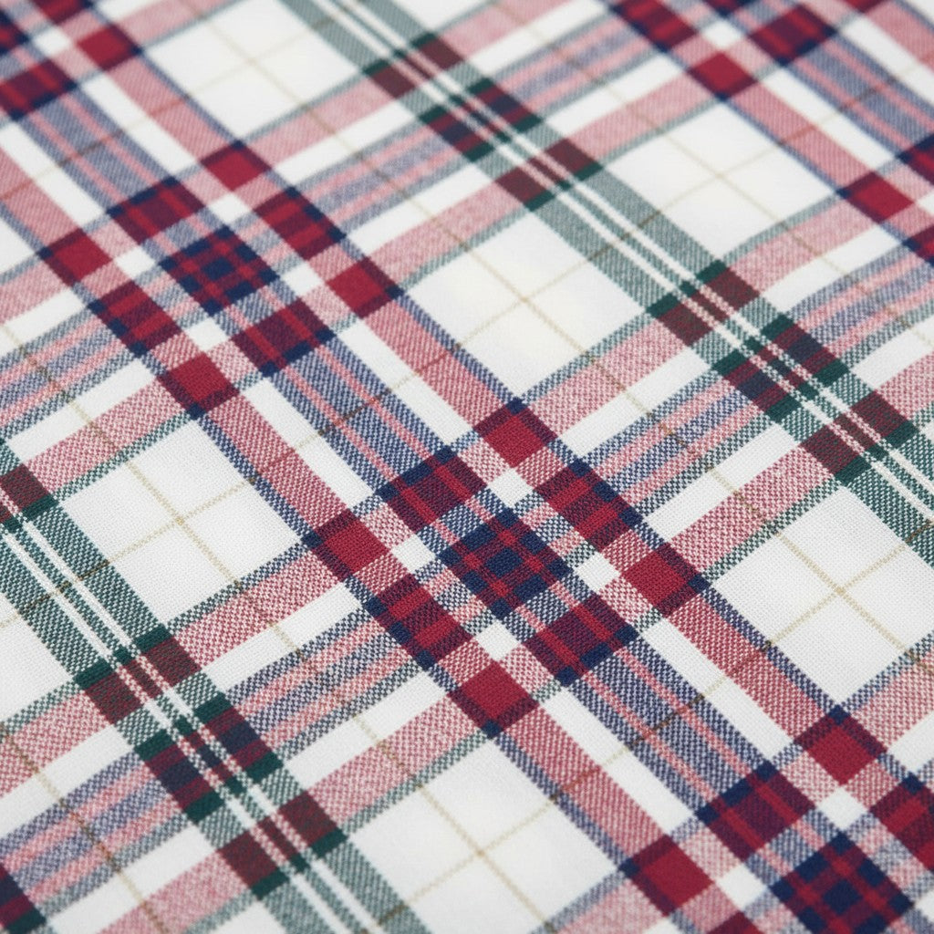 Fynch-Hatton - Mens - Shirt - Twill Check - Grape - 16086210 416 - Wildvine Clothing, Spalding, Lincolnshire