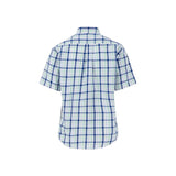 Fynch-Hatton - Mens Shirt - Combi Check - Turf Green - 1/2 sleeve 722 - Wildvine Clothing, Spalding, Lincolnshire