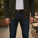 Jackdaw - Mens Noah Full Zip Fleece Lined Jumper - Green - Wildvine Clothing, Spalding, Lincolnshire