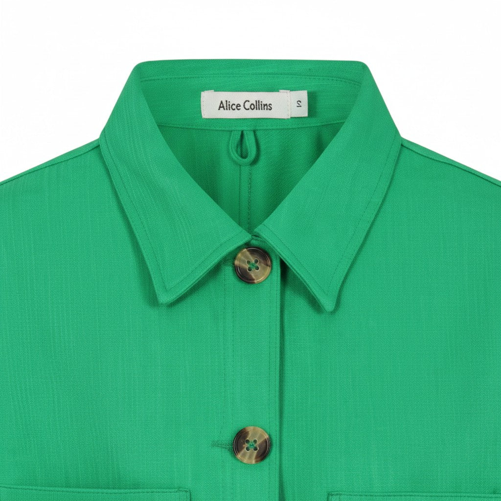 Alice Collins - Millie Jacket - Green Pepper - Wildvine Clothing, Spalding, Lincolnshire