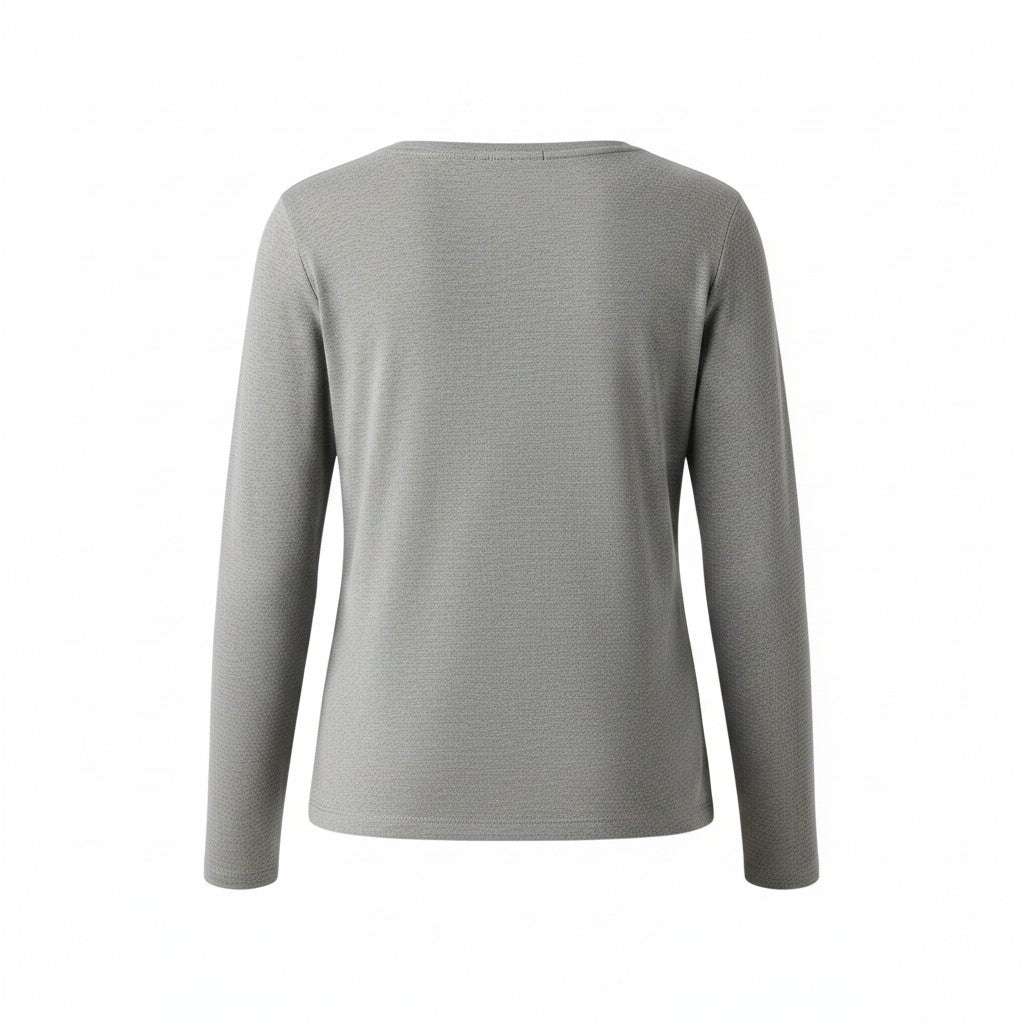 Jane Austin - Ladies Daphne Top - Grey - Wildvine Clothing, Spalding, Lincolnshire