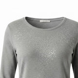 Jane Austin - Ladies Daphne Top - Grey - Wildvine Clothing, Spalding, Lincolnshire