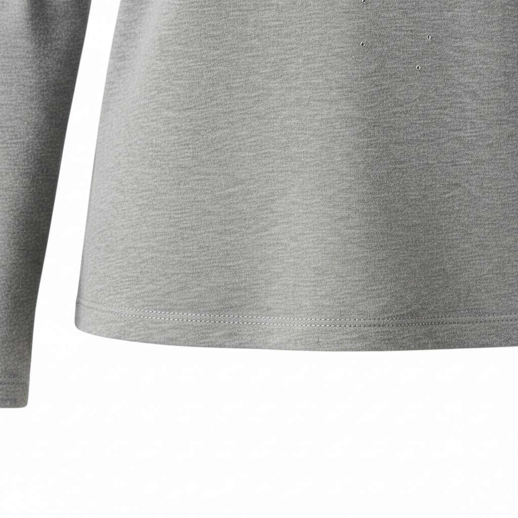 Jane Austin - Ladies Daphne Top - Grey - Wildvine Clothing, Spalding, Lincolnshire