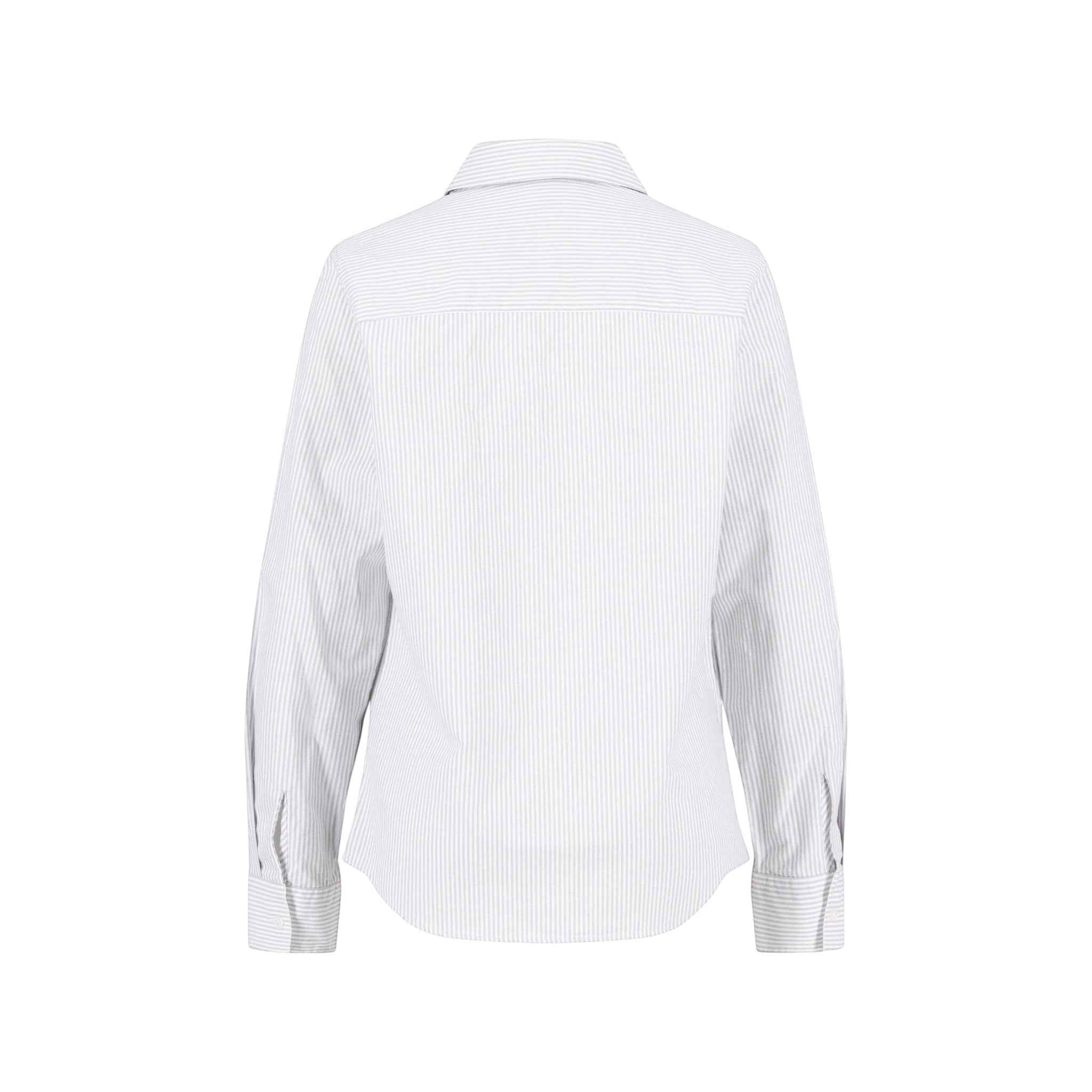Fynch-Hatton - Ladies Blouse - CL Oxford Stripe - Aloy Grey - Wildvine Clothing, Spalding, Lincolnshire