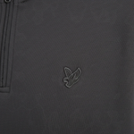 Lyle & Scott - Mens Superfine Tonal Quarter Zip Sweatshirt - Gunmetal W635 - Wildvine Clothing, Spalding, Lincolnshire