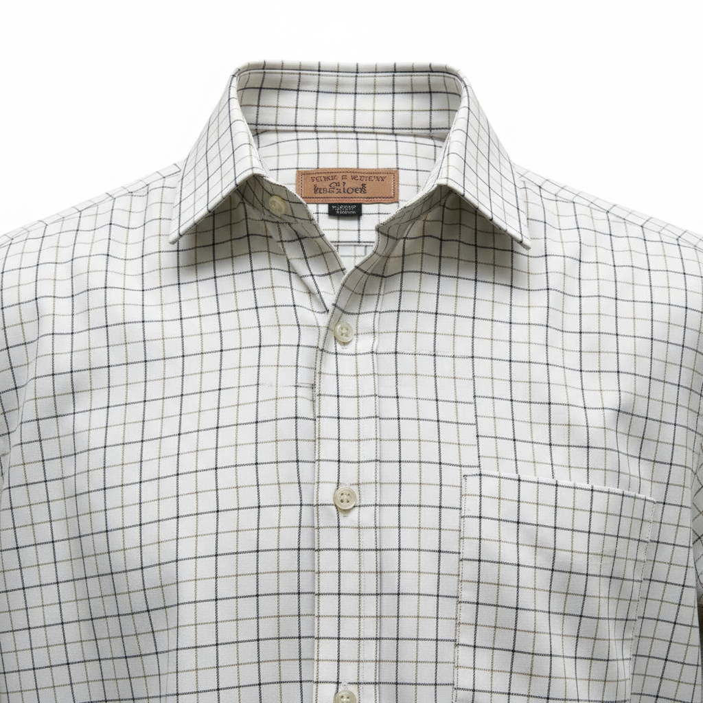Gurteen - Mens - Shirt - Cumbria - Modern Fit / LS - Cobalt Check 56002 686 - Wildvine Clothing, Spalding, Lincolnshire