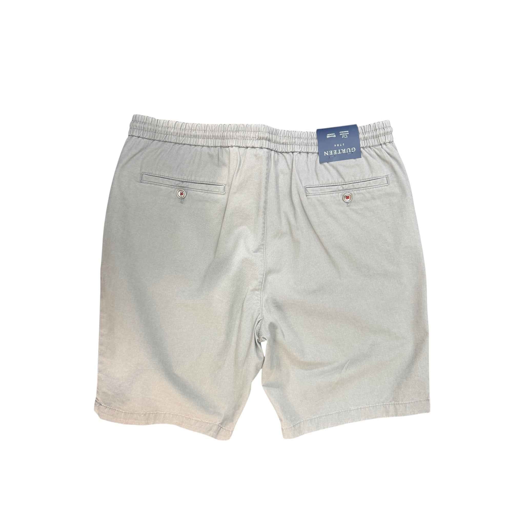 Gurteen - Mens Shorts - Summer Bermuda - Dove Grey - 1999 999 - Wildvine Clothing, Spalding, Lincolnshire