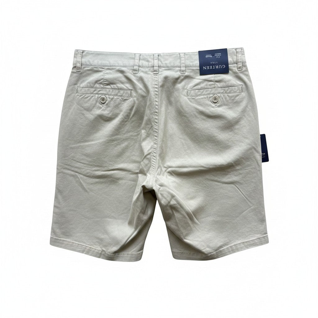 Gurteen - Mens Shorts - Summer Bermuda - Cove - Light Stone - 59002 003 - Wildvine Clothing, Spalding, Lincolnshire