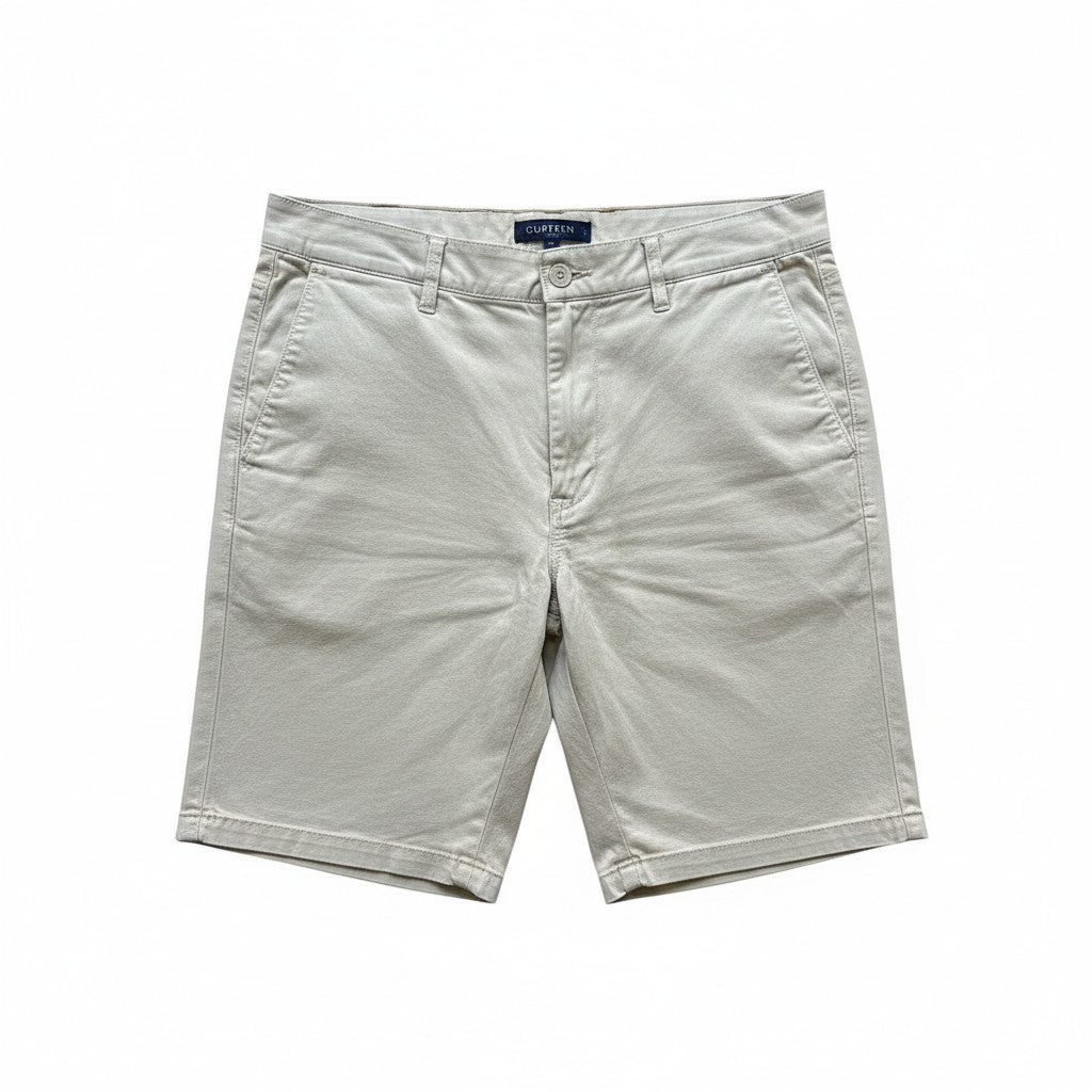 Gurteen - Mens Shorts - Summer Bermuda - Cove - Light Stone - 59002 003 - Wildvine Clothing, Spalding, Lincolnshire
