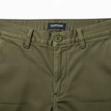 Gurteen - Mens - Stretch Chino - Longford - Thyme / Olive - 1223 021 - Wildvine Clothing, Spalding, Lincolnshire