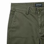 Gurteen - Mens - Stretch Chino - Longford - Thyme / Olive - 1223 021 - Wildvine Clothing, Spalding, Lincolnshire