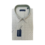 Gurteen - Mens - Seville - Modern Fit / Short Sleeved - Sage Check 817 - Wildvine Clothing, Spalding, Lincolnshire