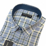 Gurteen - Mens - Seville - Modern Fit / Short Sleeved - Surf Check 831 - Wildvine Clothing, Spalding, Lincolnshire
