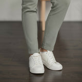 Pinnns - Ladies - Figure Sculpting Bengaline Crop Trousers - Heather Cactus 408C - Wildvine Clothing, Spalding, Lincolnshire