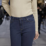 Pinnns - Ladies - 28" Leg Super Stretch Bootcut Jean - Paddington - Indigo - Wildvine Clothing, Spalding, Lincolnshire