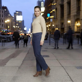 Pinnns - Ladies - 28" Leg Super Stretch Bootcut Jean - Paddington - Indigo - Wildvine Clothing, Spalding, Lincolnshire