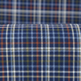 Fynch-Hatton - Mens Heritage Oxford Check Shirt - LS - Ink Blue - 1609 8760 661 - Wildvine Clothing, Spalding, Lincolnshire