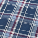 Fynch-Hatton - Mens Dark Multicolour Check Shirt - Ink Blue - 16085340 661 - Wildvine Clothing, Spalding, Lincolnshire