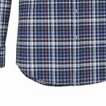 Fynch-Hatton - Mens Heritage Oxford Check Shirt - LS - Ink Blue - 1609 8760 661 - Wildvine Clothing, Spalding, Lincolnshire