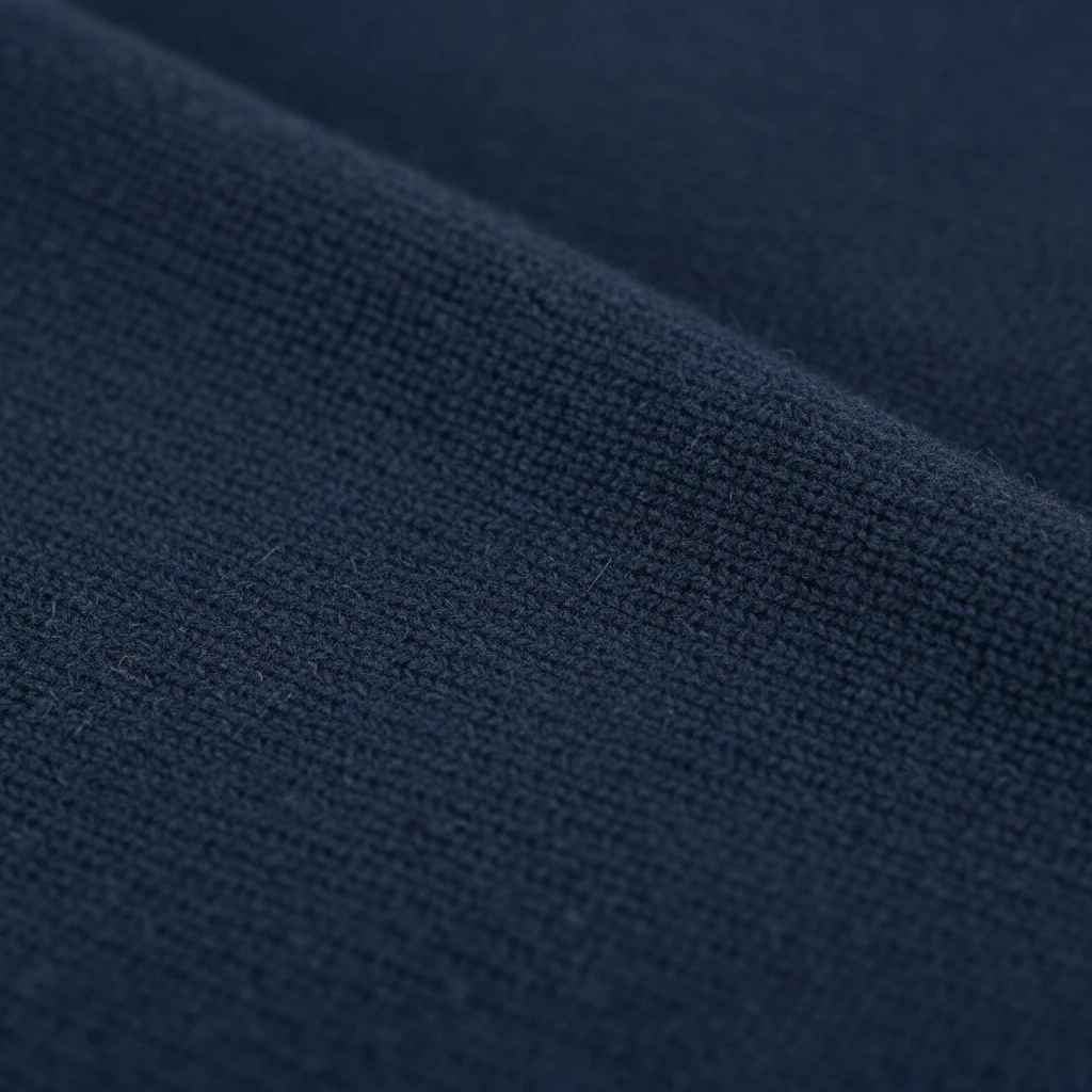 Fynch-Hatton - Mens Knitwear - Air Cotton Troyer-Zip - Ink Blue- 1607316 661 - Wildvine Clothing, Spalding, Lincolnshire