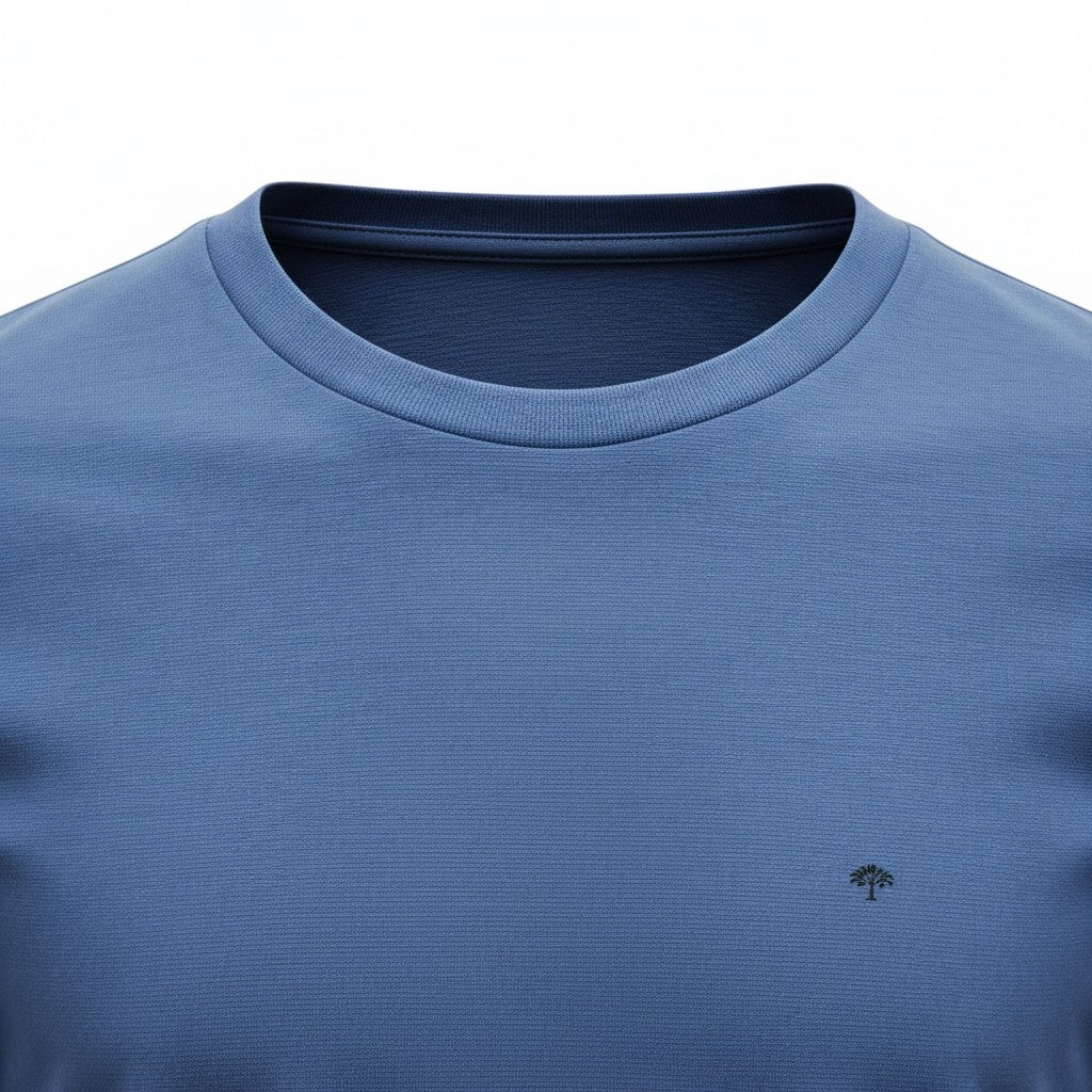 Fynch-Hatton - Mens Sanforized Cotton T-Shirt - Ink Blue - 16141900 661 - Wildvine Clothing, Spalding, Lincolnshire