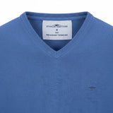 Fynch-Hatton - Mens - Superfine V-Neck Sweater - Ink Blue - 1614211 661 - Wildvine Clothing, Spalding, Lincolnshire