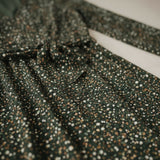 QED London - Ladies - Long Sleeve - Midi Dress - Animal Print Khaki - Wildvine Clothing, Spalding, Lincolnshire