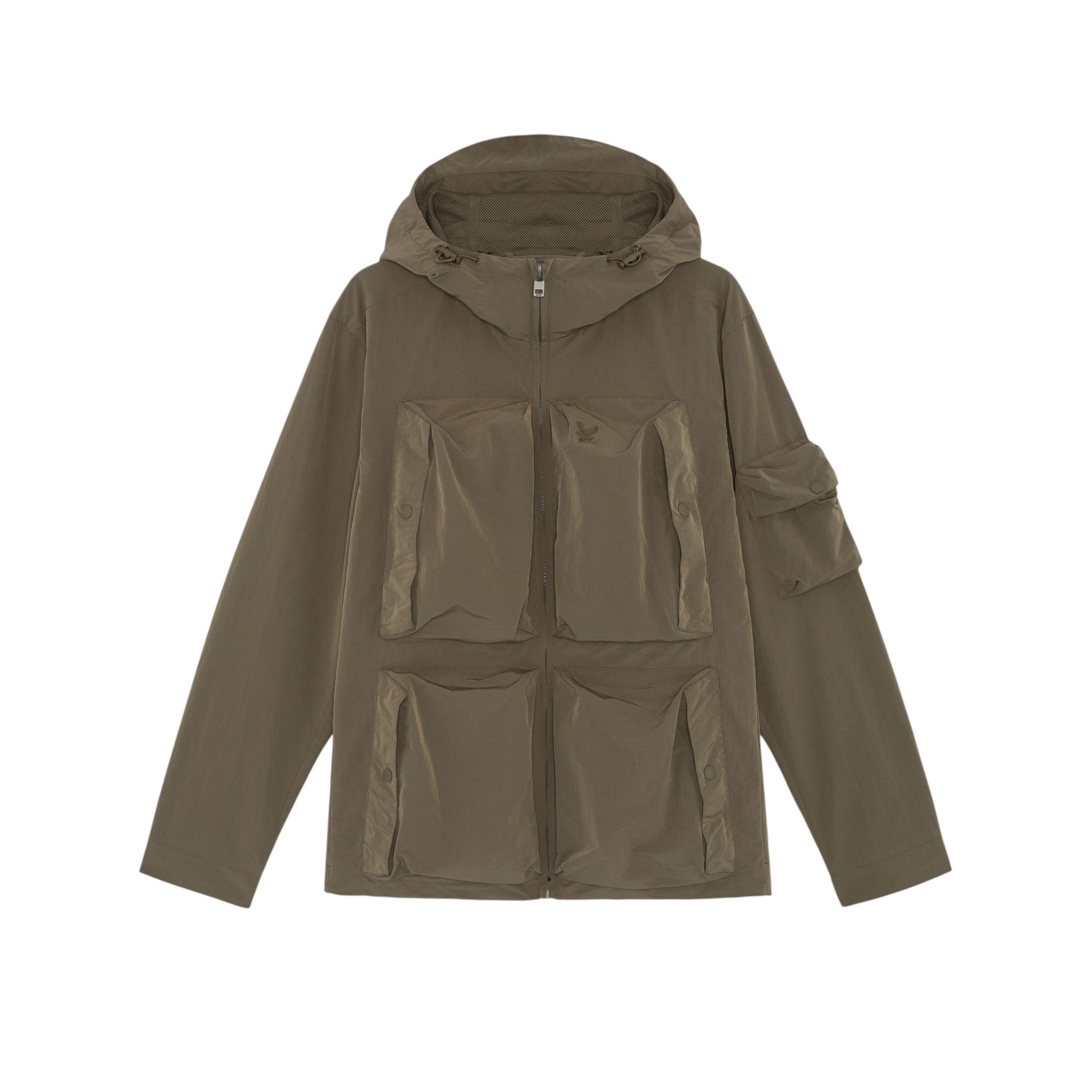 Lyle & Scott - Mens Lightweight Ripstop Windcheater - Khaki Ash JK2409V X569 - Wildvine Clothing, Spalding, Lincolnshire