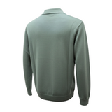 Gabicci Vintage - Mens Khaki Francesco Knitted L/S Polo Shirt - V57GK08 - Wildvine Clothing, Spalding, Lincolnshire