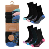 Jane Austin - Ladies Bamboo Socks - (3 pairs) - Wildvine Clothing, Spalding, Lincolnshire