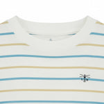 Lighthouse - Ladies Causeway II Top - Blue & Clay Stripe - Wildvine Clothing, Spalding, Lincolnshire