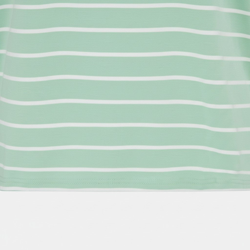 Lighthouse - Ladies Causeway II Top - Soft Pistachio Stripe - Wildvine Clothing, Spalding, Lincolnshire
