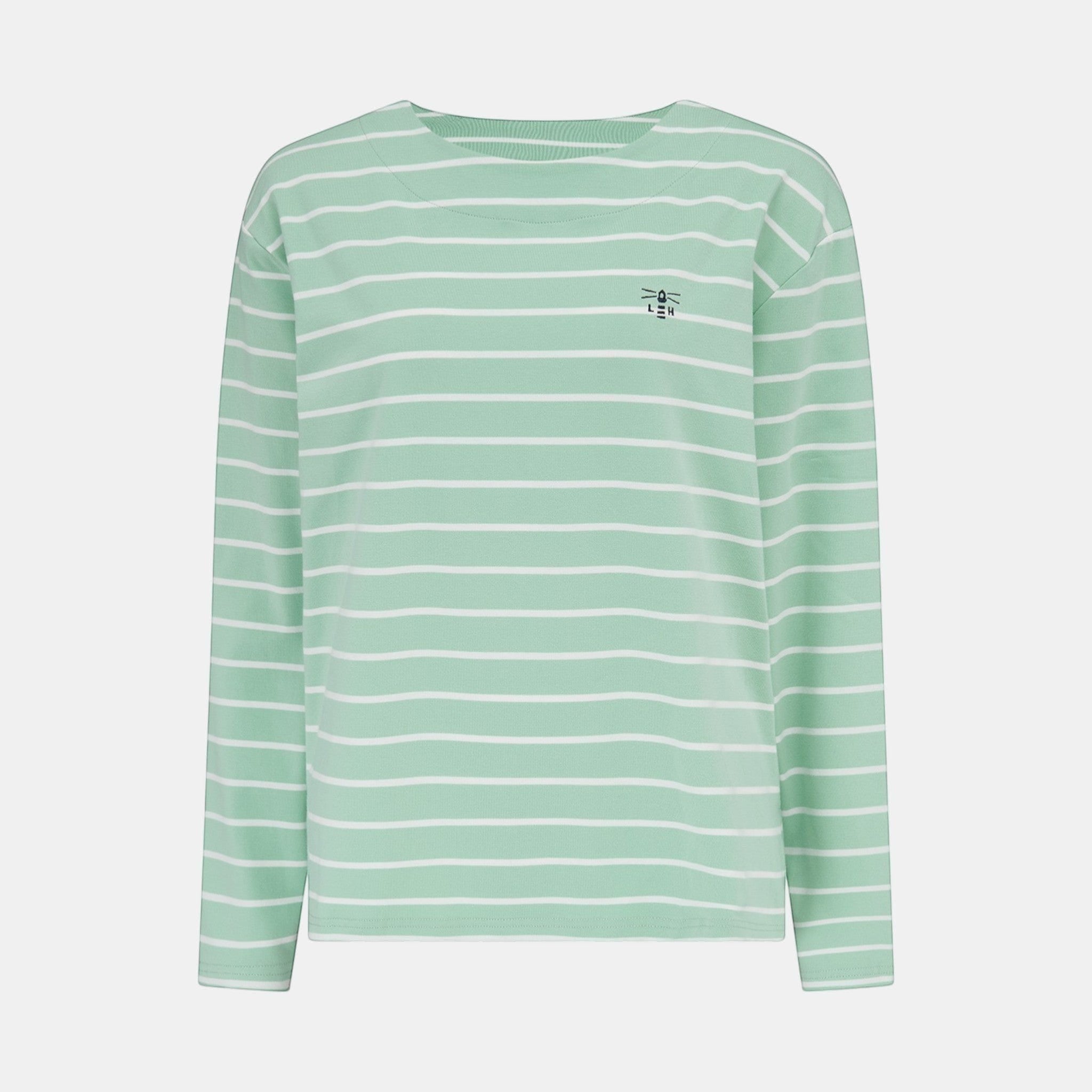 Lighthouse - Ladies Causeway II Top - Soft Pistachio Stripe - Wildvine Clothing, Spalding, Lincolnshire