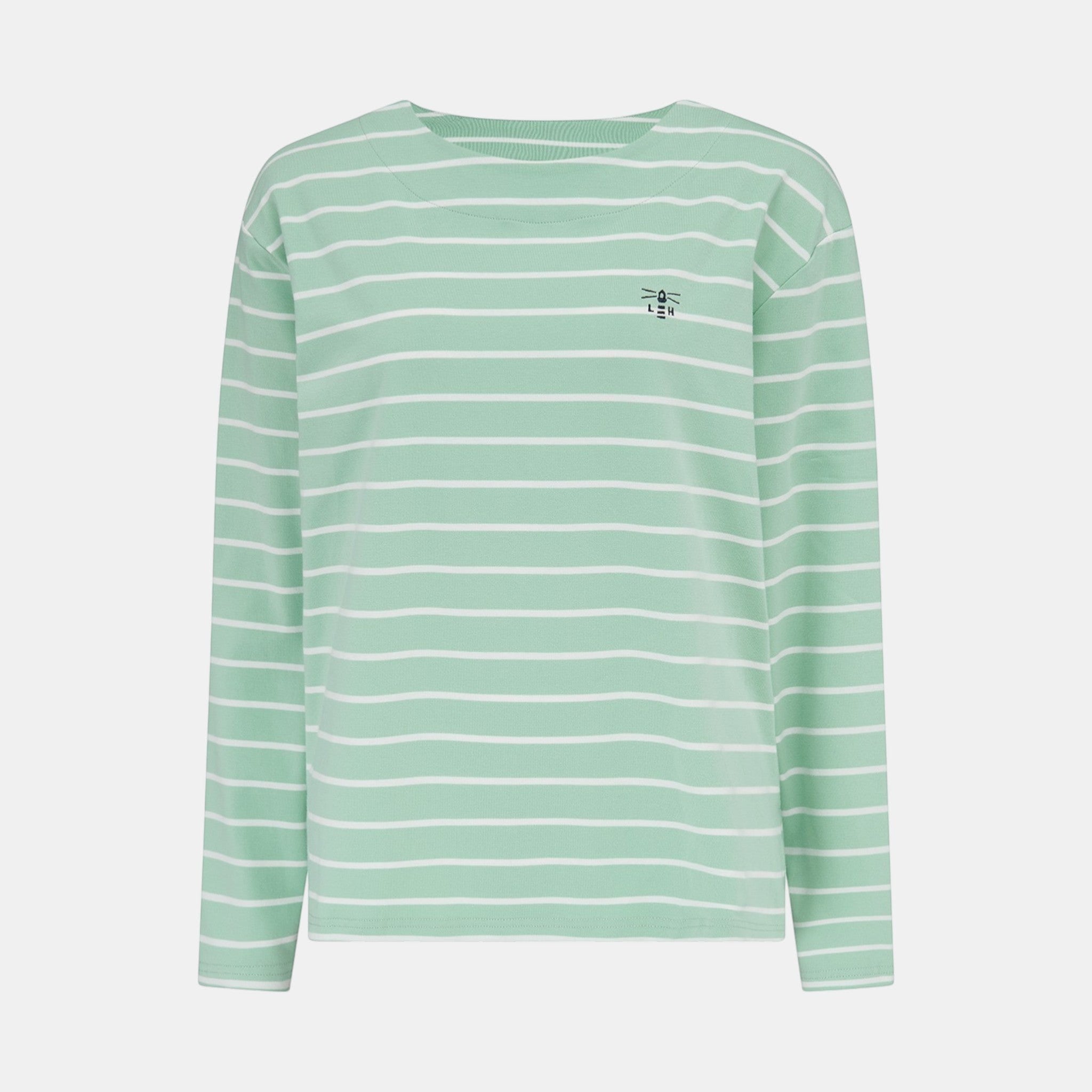 Lighthouse - Ladies Causeway II Top - Soft Pistachio Stripe - Wildvine Clothing, Spalding, Lincolnshire