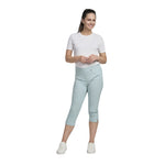 Pinnns - Ladies - Bengaline Crop Trousers With Pockets - Duck Egg - 226C - Wildvine Clothing, Spalding, Lincolnshire