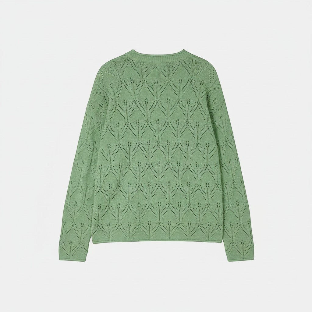 Lighthouse - Ladies Eden Jumper - (Pontelle Knit) - Soft Sage - Wildvine Clothing, Spalding, Lincolnshire