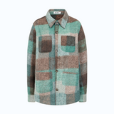 Alice Collins - Ladies Elle Fleece Coverall Jacket - Evergreen Check - Wildvine Clothing, Spalding, Lincolnshire