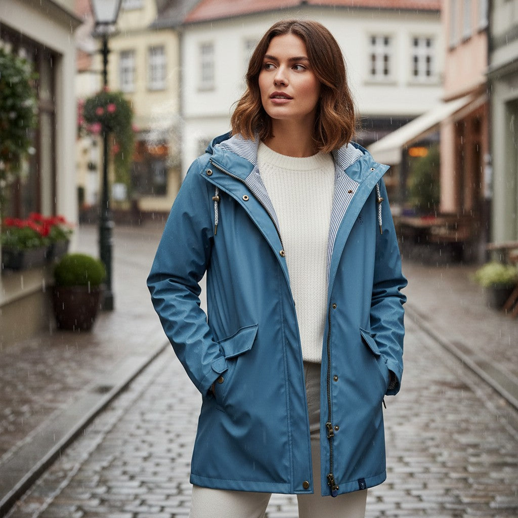 Lighthouse - Ladies Lucy Coat - Bluestone - Wildvine Clothing, Spalding, Lincolnshire