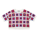 Wild Flower - Ladies - Patchwork Crochet Boxy Top - Wildvine Clothing, Spalding, Lincolnshire