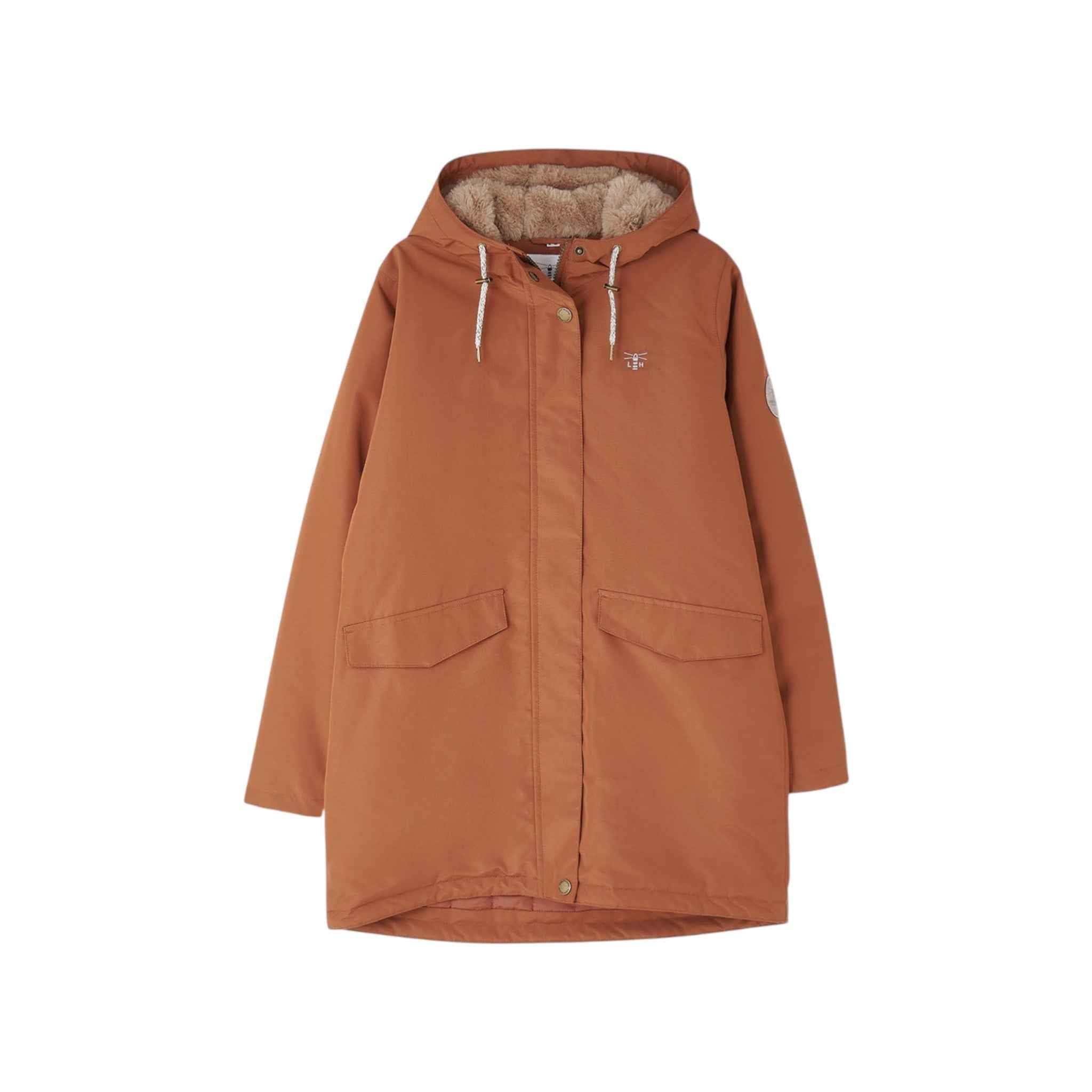 Lighthouse - Ladies Scarlet Coat - Rust - Wildvine Clothing, Spalding, Lincolnshire