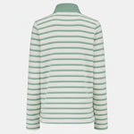 Lighthouse - Ladies Shore II Jersey - Soft Pistachio / Basil Stripe - Wildvine Clothing, Spalding, Lincolnshire